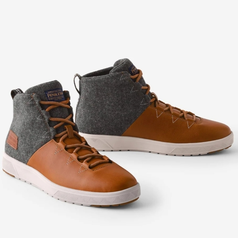 Pendleton Wool And Leather Shoes - image 1